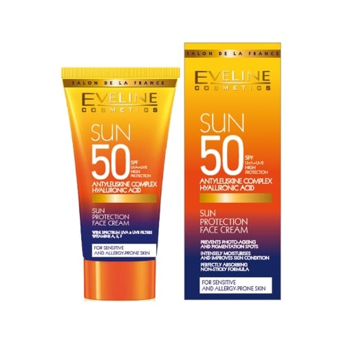 Eveline Whitening Sun Care Face Cream Spf 50+ 